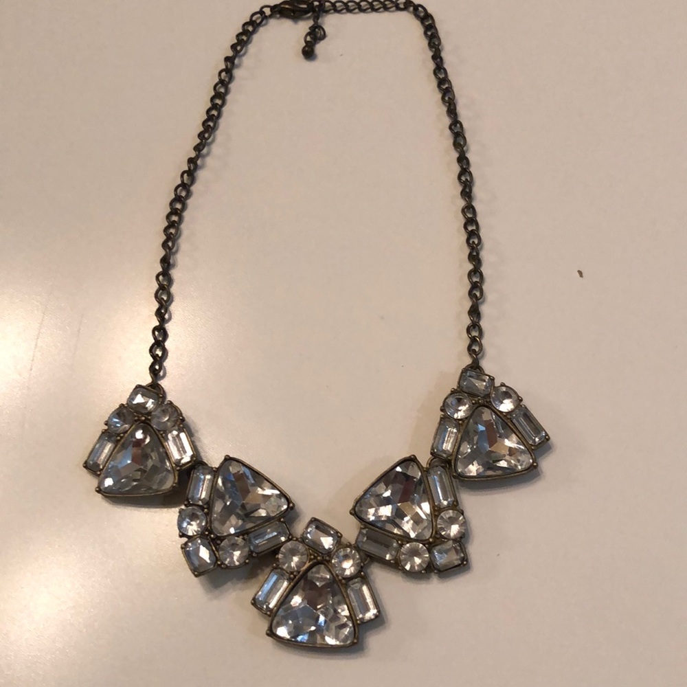 Choker Faux Diamond Necklace